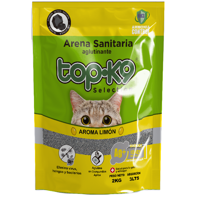 Topk9 Aglutinante 2 kg Limón