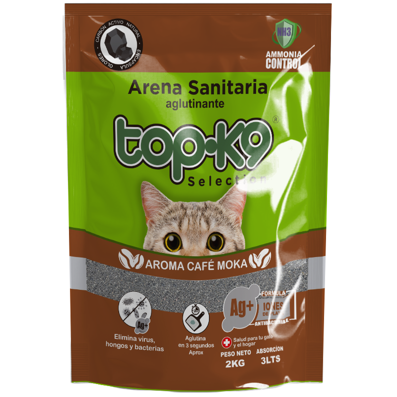 Topk9 Aglutinante 2 kg Café Moka