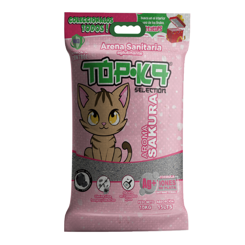 Aglutinante Iones Ag+ 10 kg Sakura + GATITO