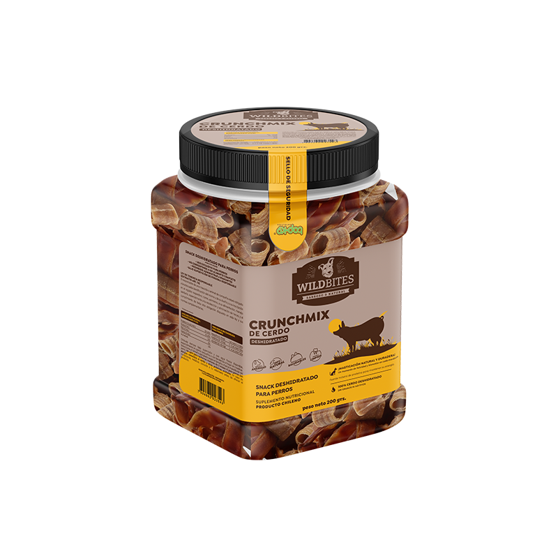 Crunchmix de Cerdo Wildbites 200gr