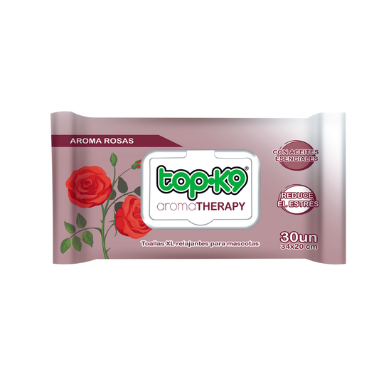 Toallas Húmedas XL AromaTherapy aroma Rosas