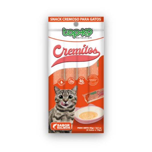 Snack Cremito Sabor Salmón