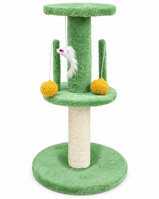 Rascador Verde 30x30x54 cm