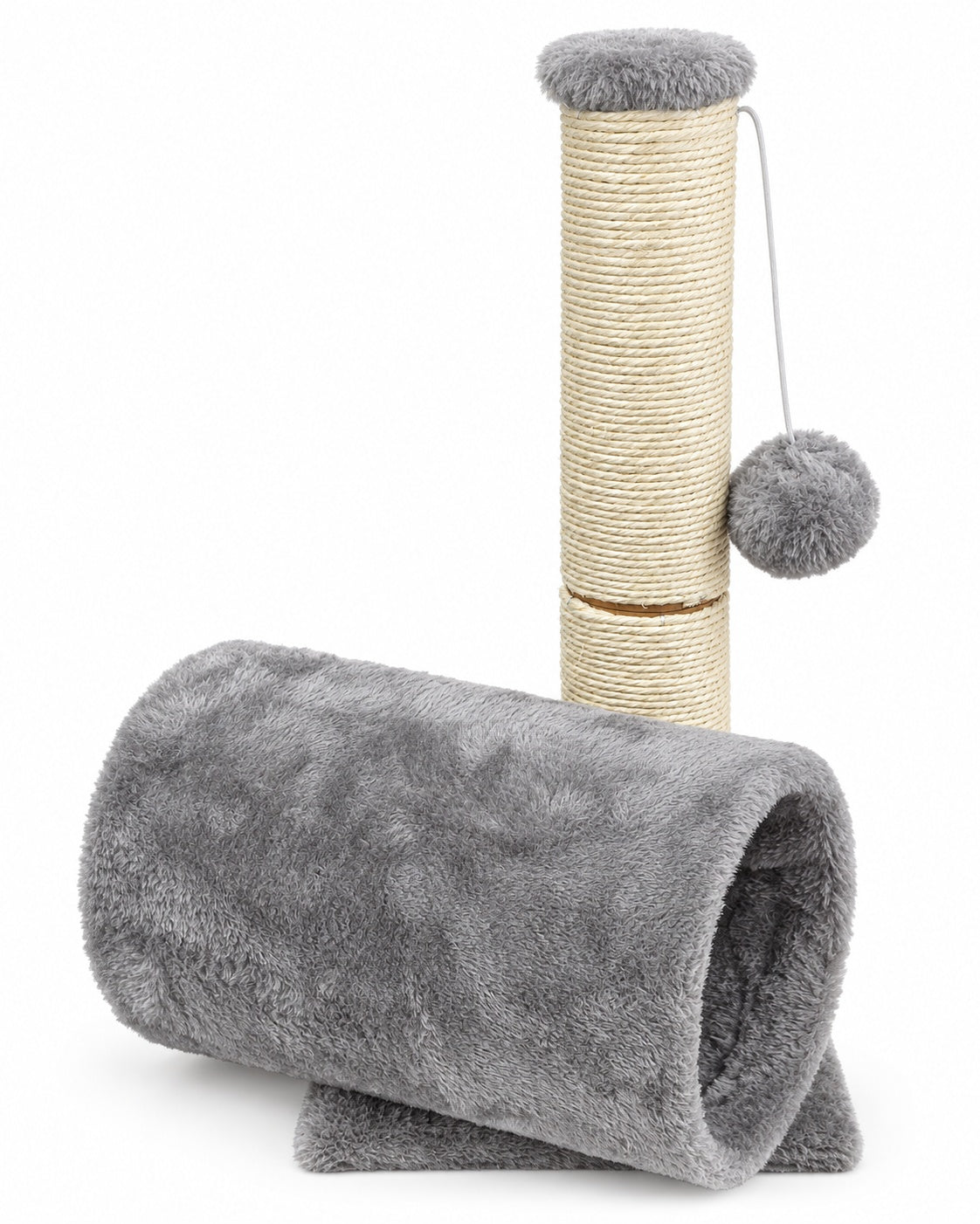 Rascador Gris claro 20x20x42 cm