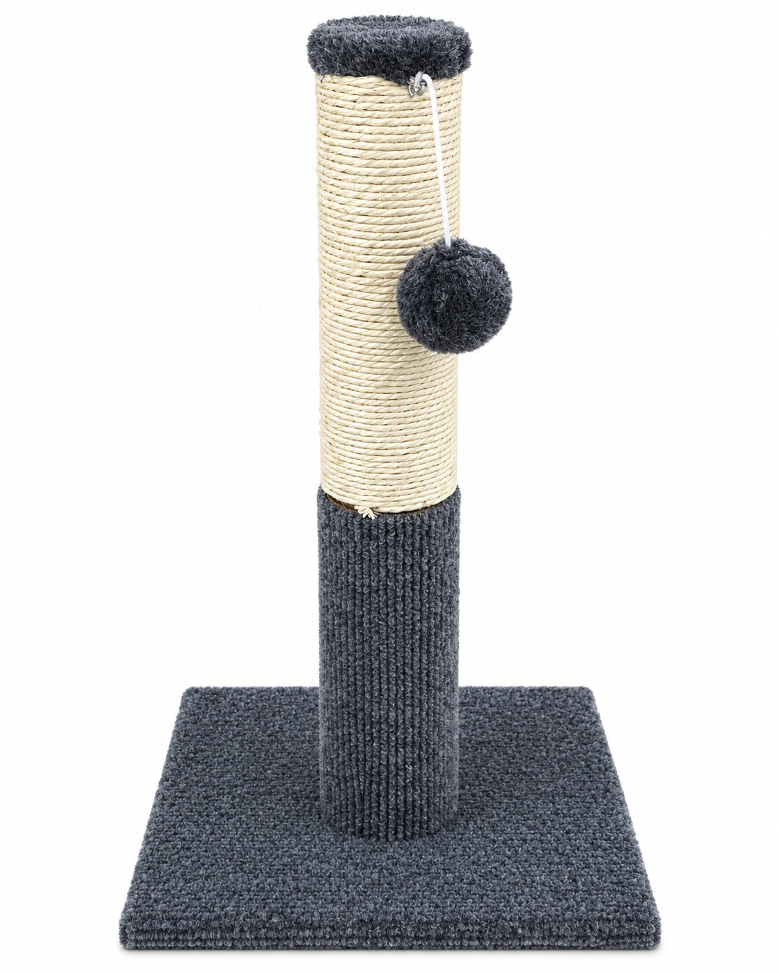 Rascador bastón Gris smoke 30x30x50 cm