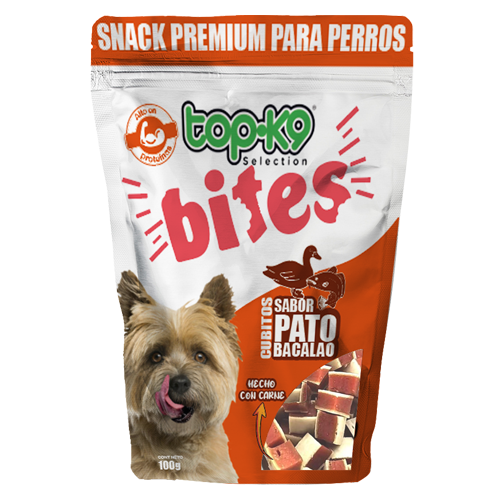 Bites Cubitos de Pato y Bacalao