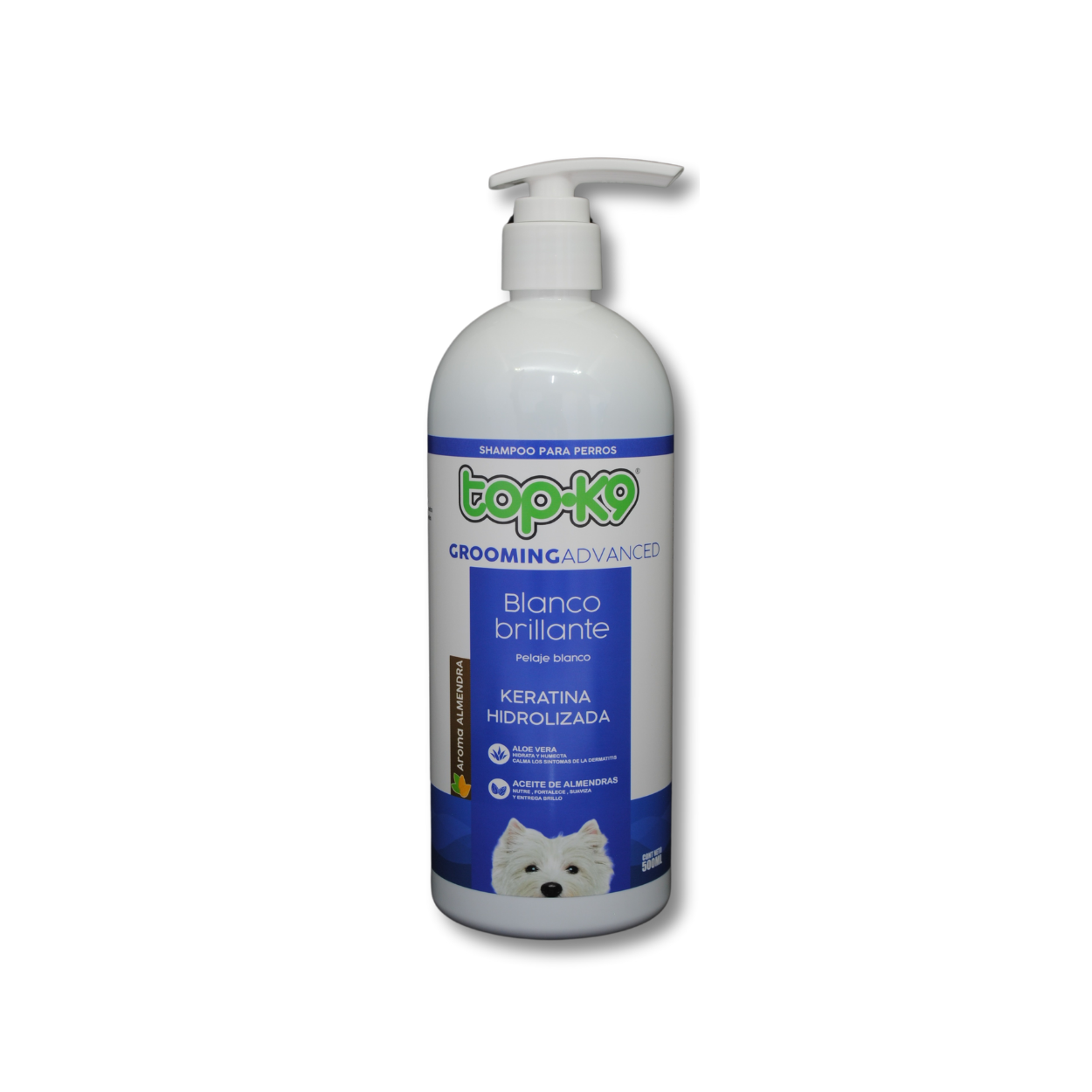 Shampoo Blanco brillante de Keratina hidrolizada