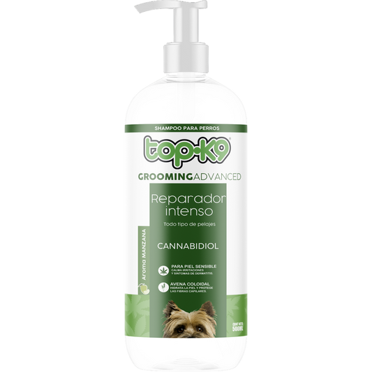 Shampoo Reparador Cannabidiol/Avena coloidal (aroma Manzana) 500 ml