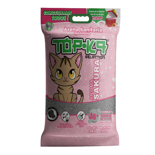 Aglutinante Iones Ag+ 10 kg Sakura + GATITO