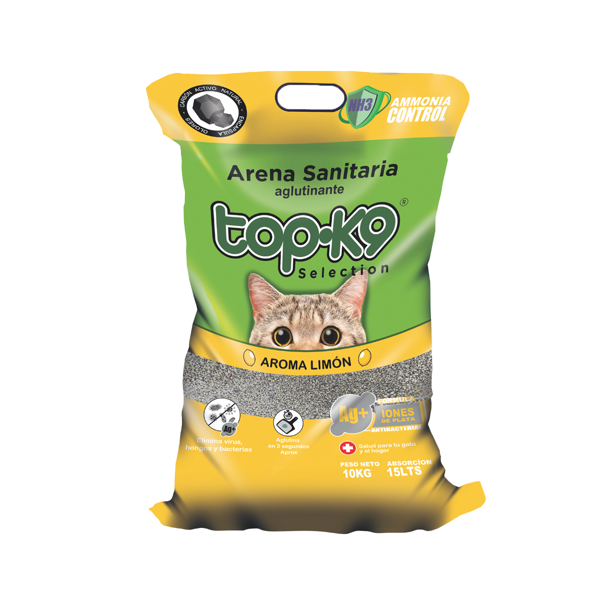 Topk9 Aglutinante 10 kg Limón