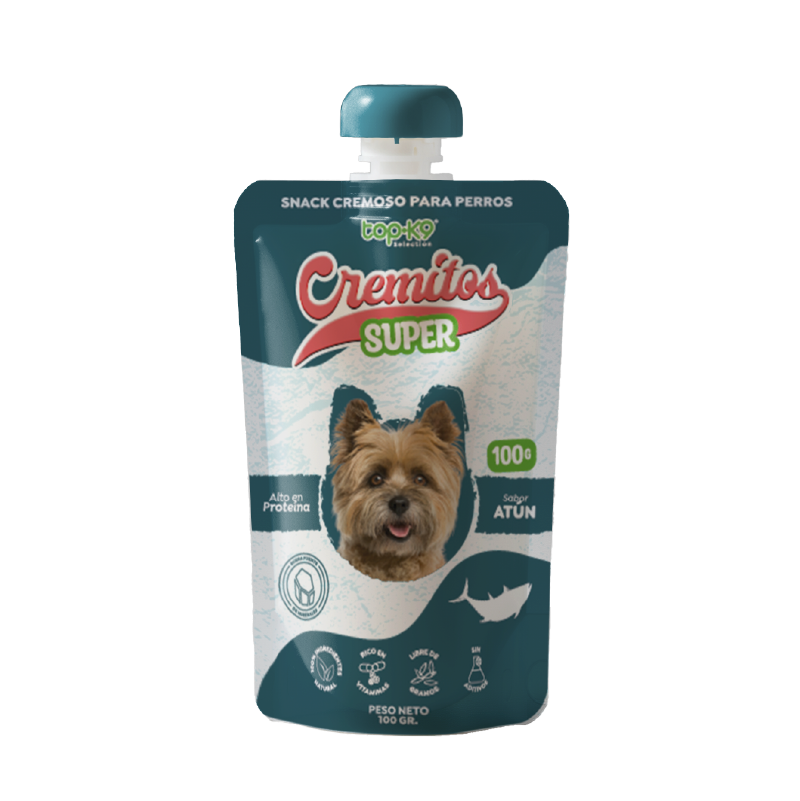Snack Cremitos Super 100 g Atún (perro)