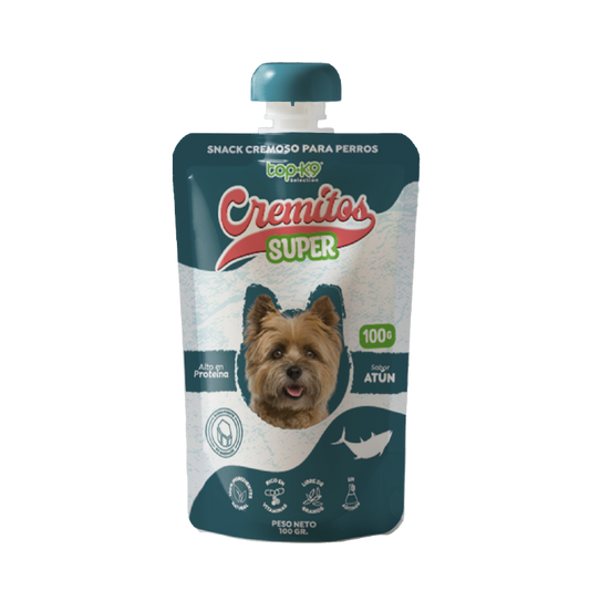 Snack Cremitos Super 100 g Atún (perro)