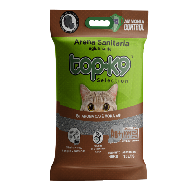 Topk9 Aglutinante 10 kg Café Moka
