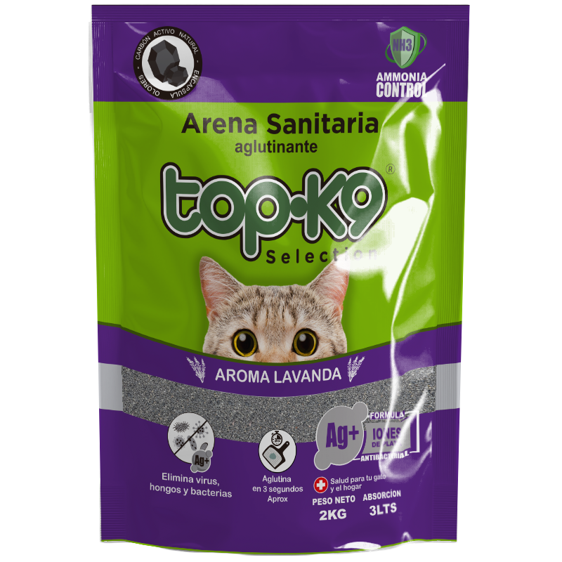 Topk9 Aglutinante 2 kg Lavanda