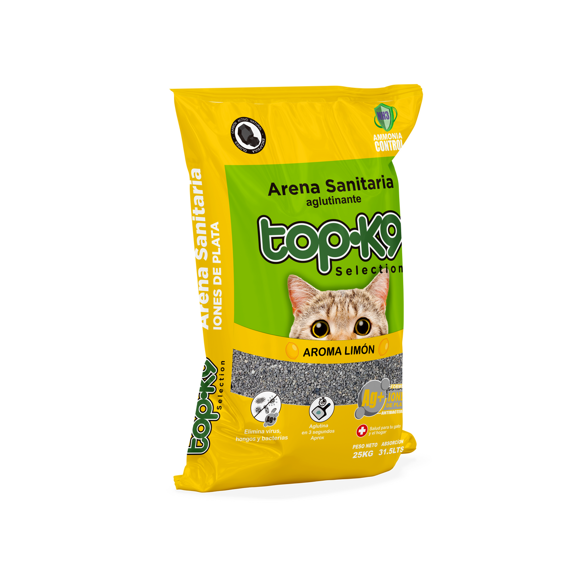 Topk9 Aglutinante 25 kg Limón