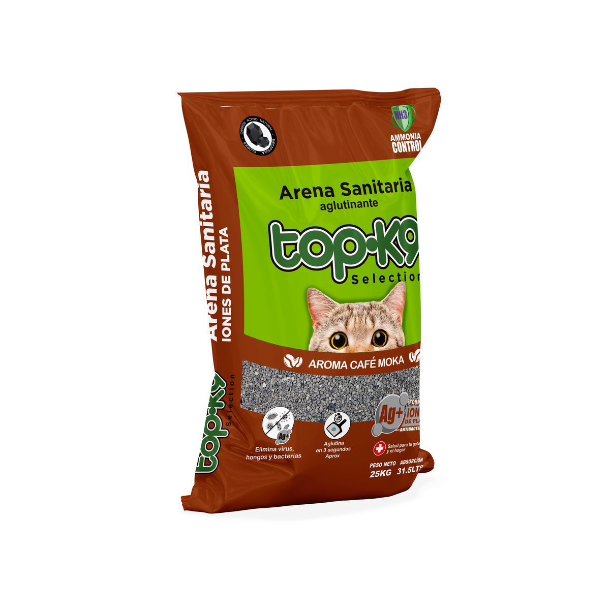Topk9 Aglutinante 25 kg Café Moka