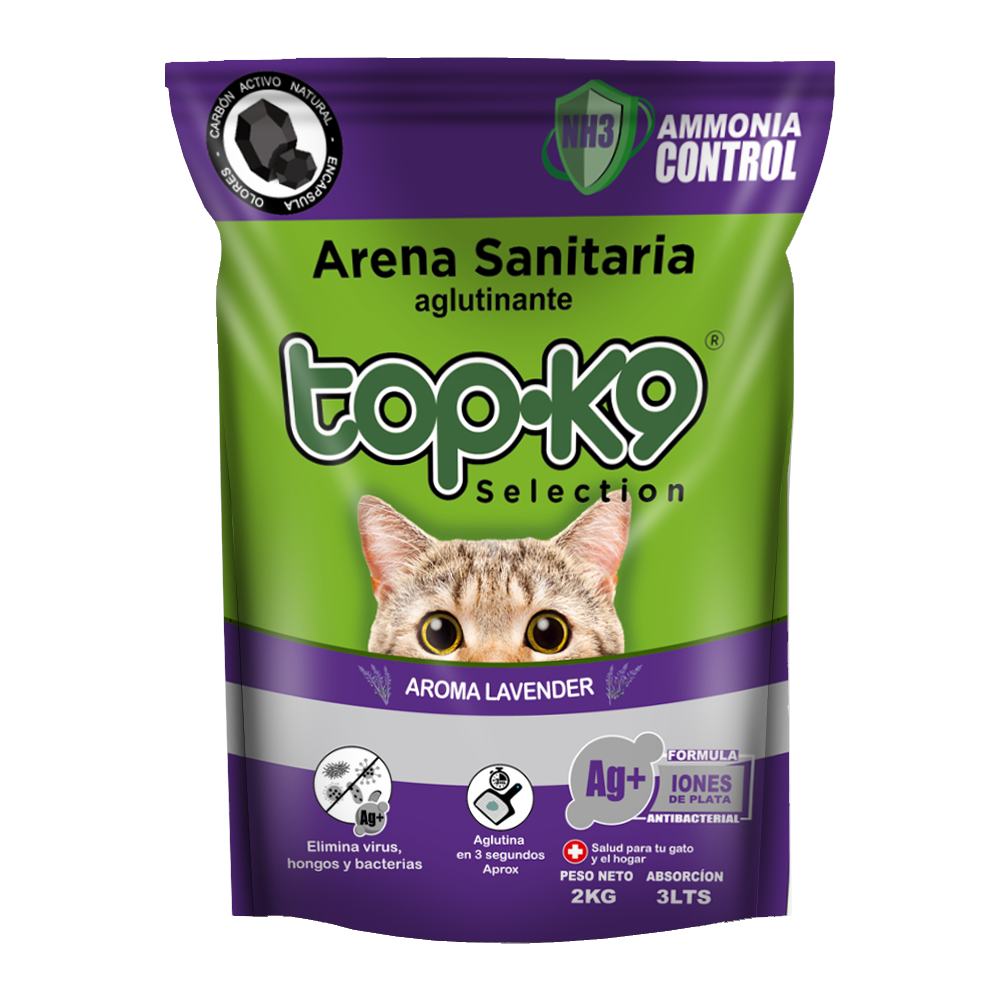 Topk9 Aglutinante 4 kg Lavanda