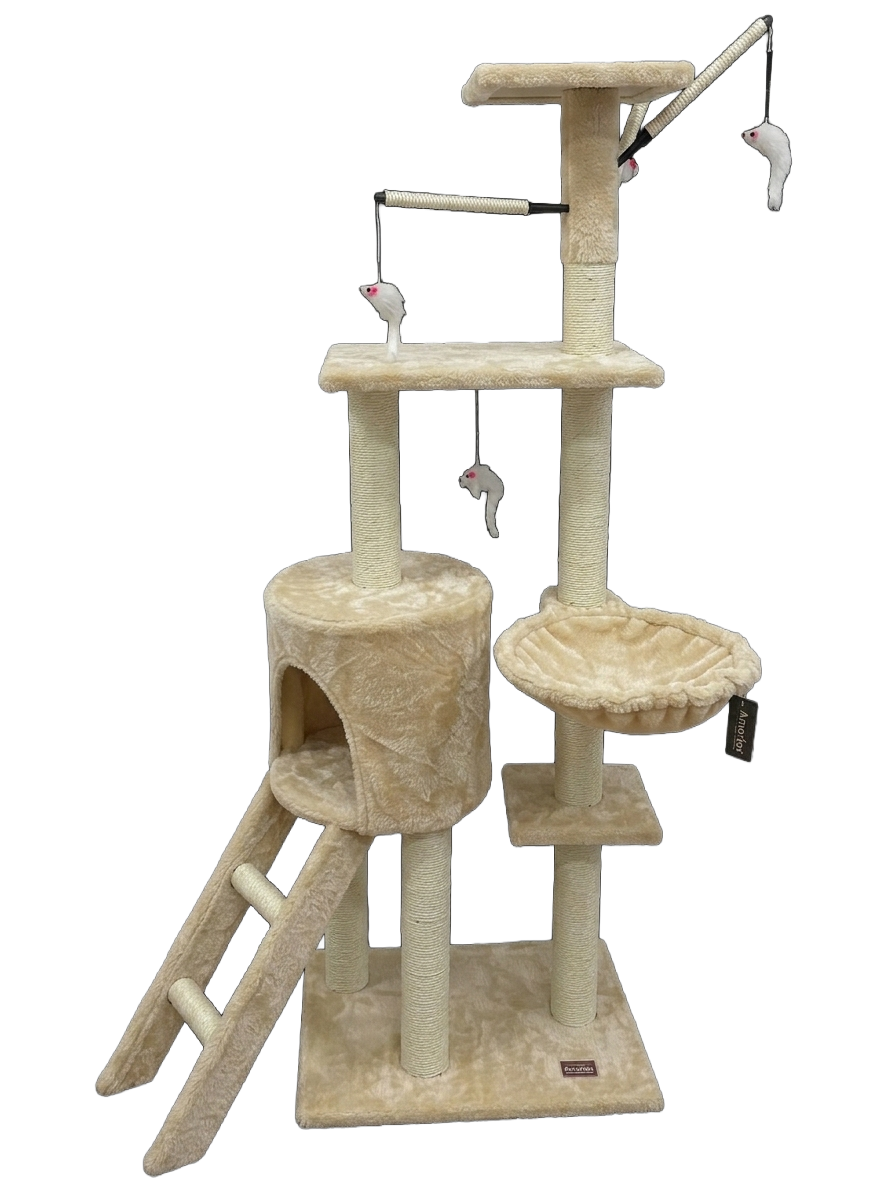 Rascador Árbol Six 138 cm Beige