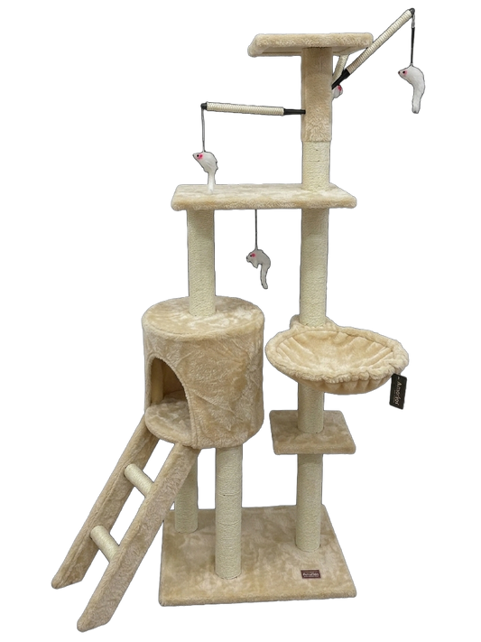 Rascador Árbol Six 138 cm Beige