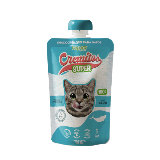 Snack Cremitos Super 100 g Atún (gato)