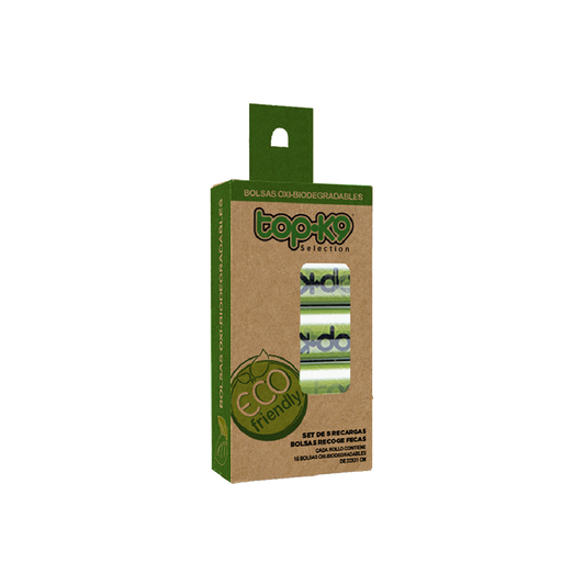 Set de 5 Rollos de Bolsas Oxi-Biodegradables