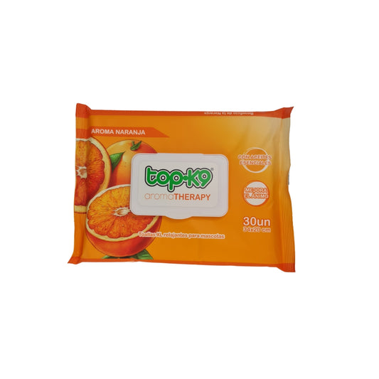 Toalla Húmeda XL AromaTherapy aroma Naranja
