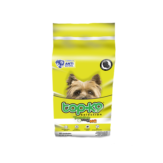 Sabanillas de Entrenamiento con Carbón Activo 60x90 10 Unidades