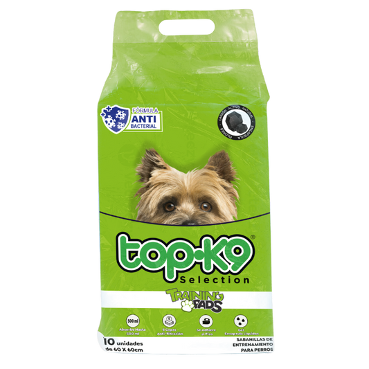 Sabanillas de Entrenamiento con Carbón Activo 60x60 10 Unidades