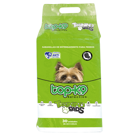 Sabanilla Topk9 Carbón Activo 60x60 Dispensador 50 unidades