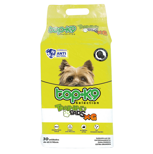 Sabanilla Topk9 Carbón Activo 60x90 30 unidades