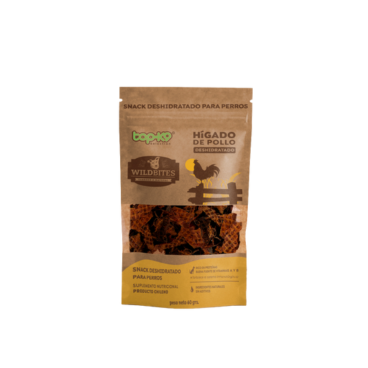 Hígado de Pollo Deshidratado WildBites