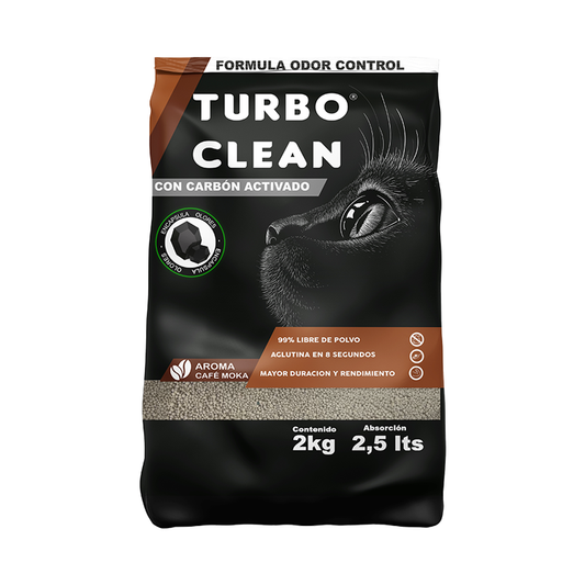 Arena Aglutinante Turbo Clean aroma Café Moka