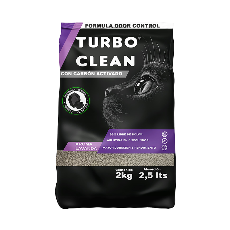 Arena Aglutinante Turbo Clean aroma Lavanda