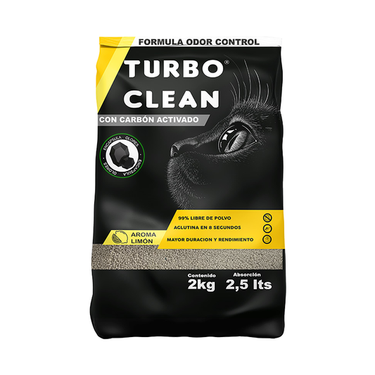 Arena Aglutinante Turbo Clean aroma Limón